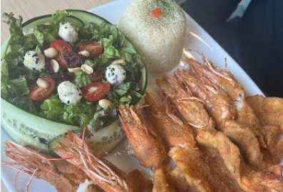 Platillo de camarones